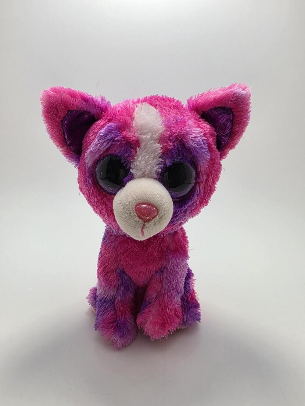 Ty Beanie Boo “Dakota” the Pink Chihuahua - No Hang Tag - Justice Exc (6 inch)